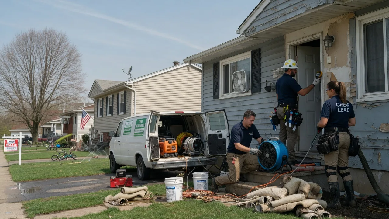 Flood Cleanup in East Smithfield, PA near me